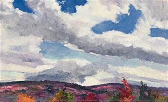 LOUIS B. SLOAN (1932 - 2008) Clouds in the Catskills.                                                                                            